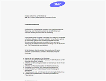 Tablet Screenshot of bmc.blic.de